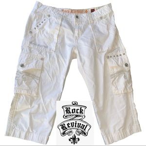 Rock Revival Capri Shorts Size 29